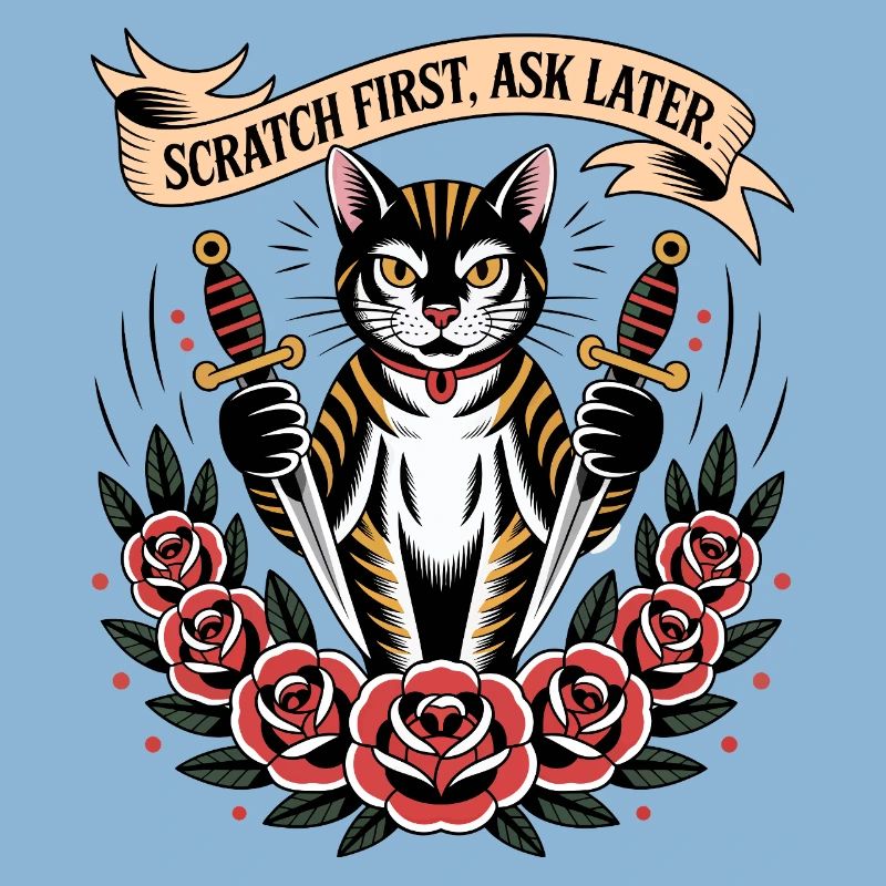 Scratch First Cat