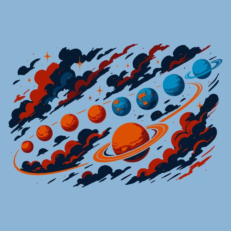 Planets Solar System Universe Fun Astronomical