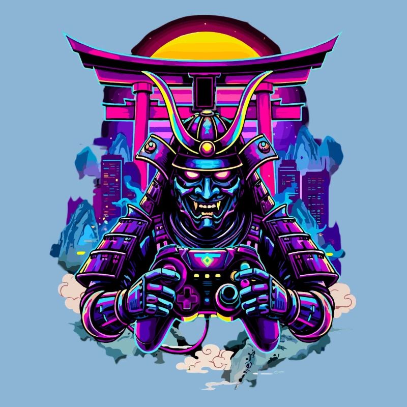Samurai Mask gaming controller Sythwave gaming