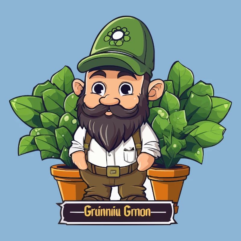 Green Gardener Gnome Comic