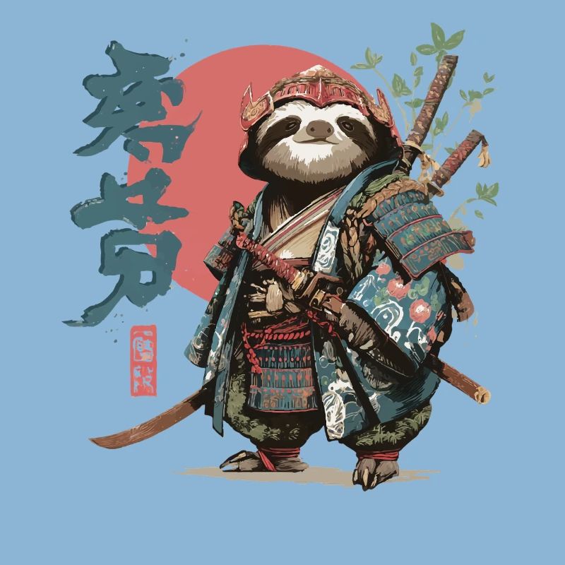Samurai Sloth Warrior