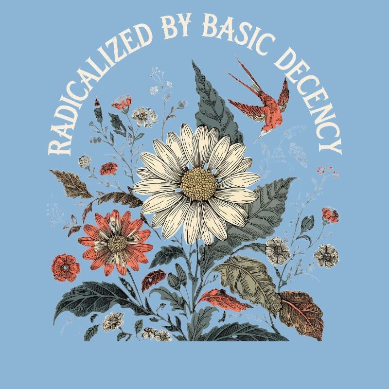 Radicalized By Basic Decency Retro Shirt