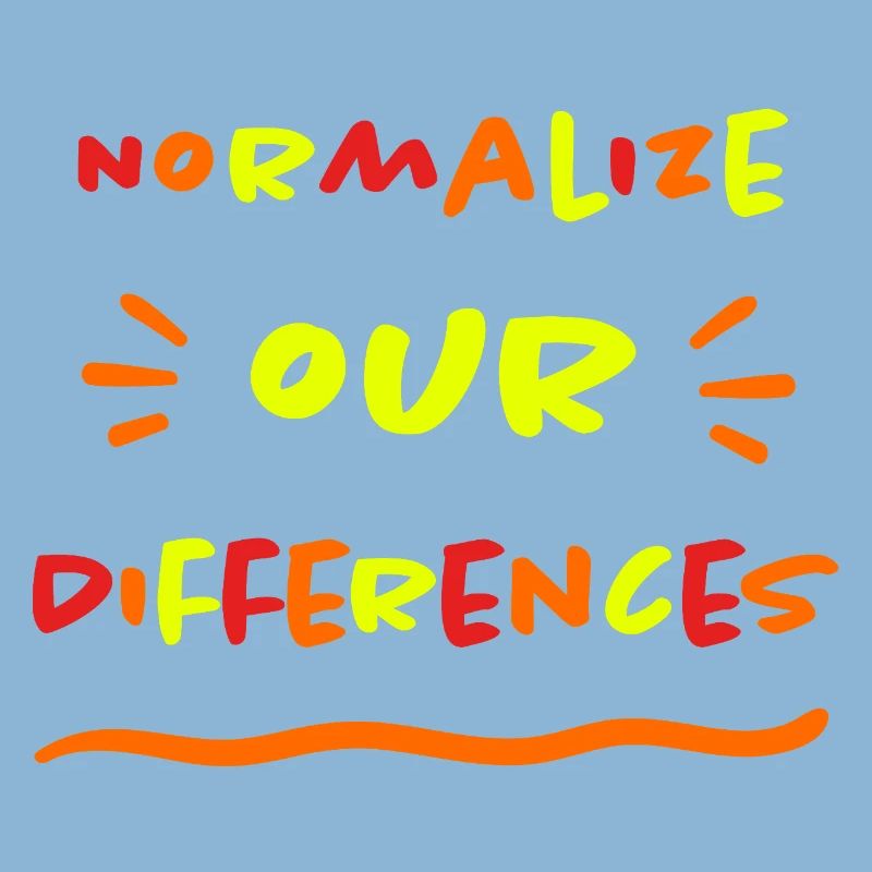 Normalize our Differences - Inklusion - neon