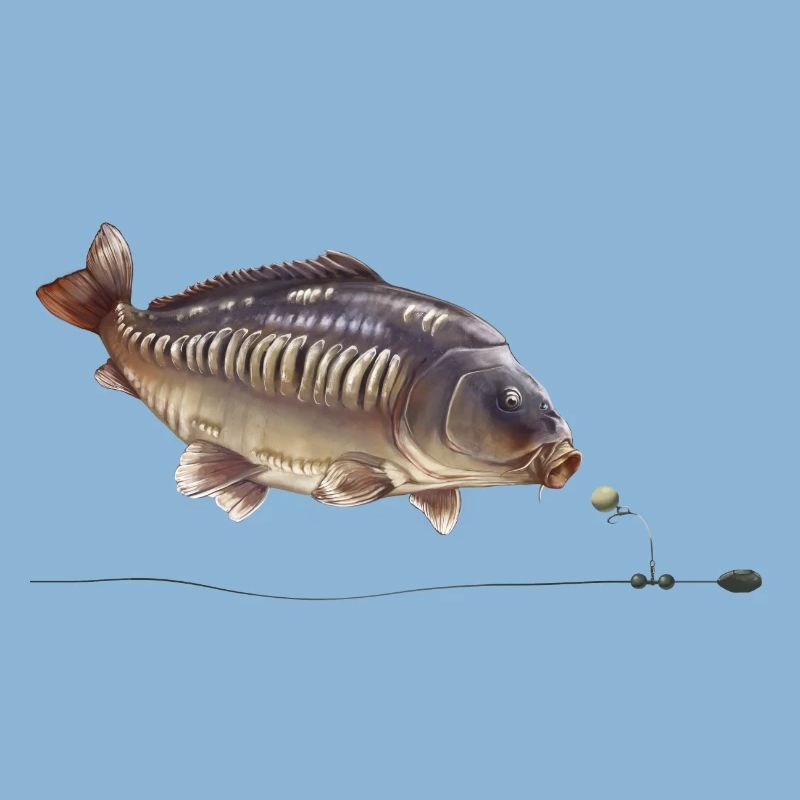 Conception du gréement de pêche Mirror Carp Chod