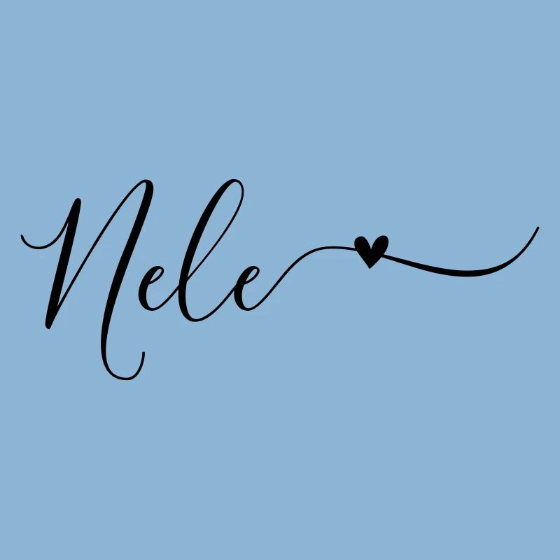 Nele Name First Name Decorative