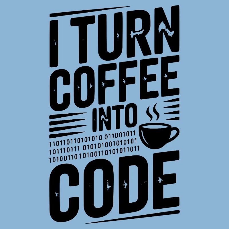 Je transforme le café en code