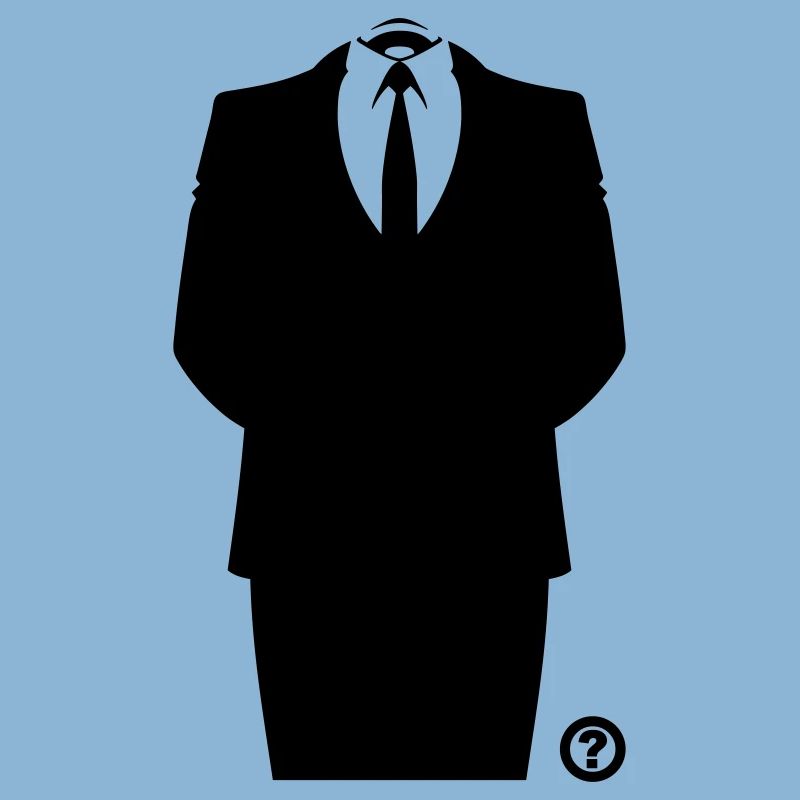 Anon Suit Hacker Mask Shirt