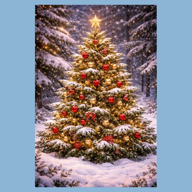 Winter Magic Tree Decoration