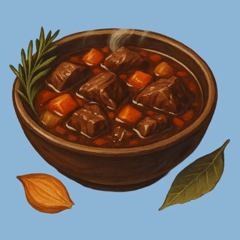 Beef goulash pot
