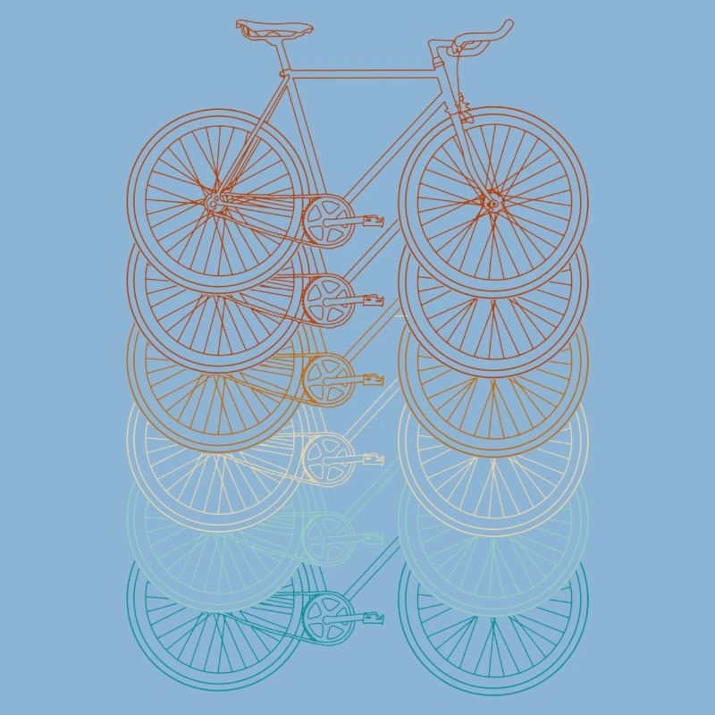 Gradient Bicycle Cascade