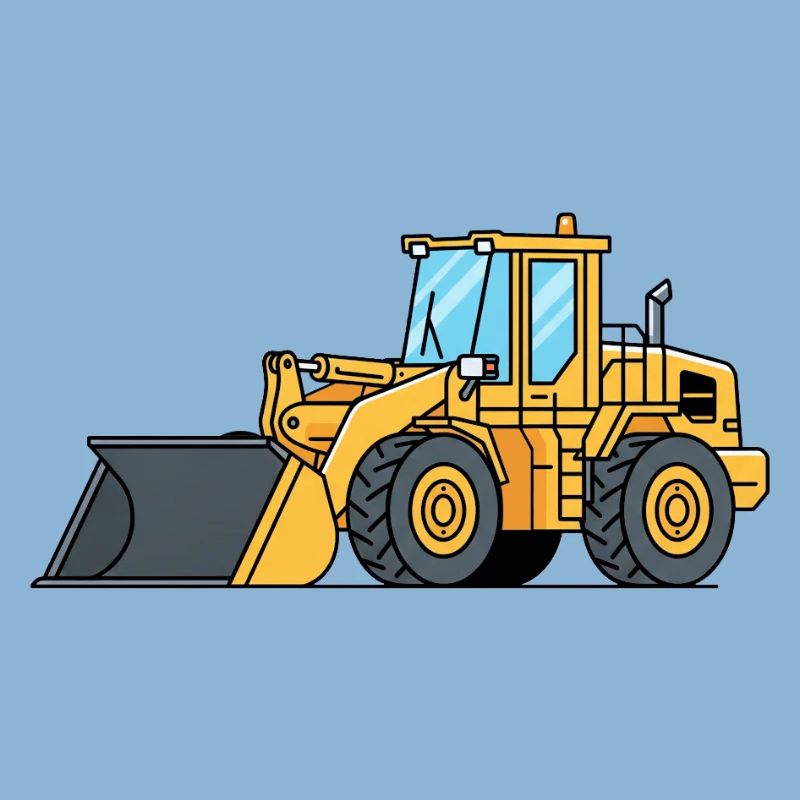 Wheel loader construction machine