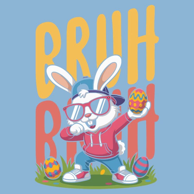 Happy Easter Sweet Easter Bunny Egg Hunt Easter Eggs