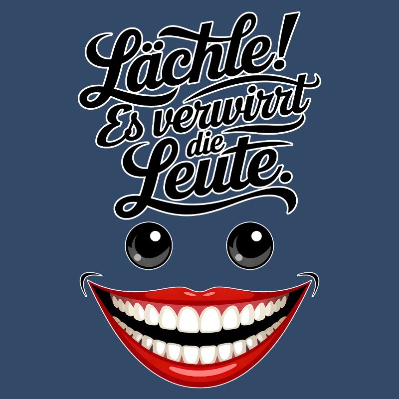 Immer lächeln