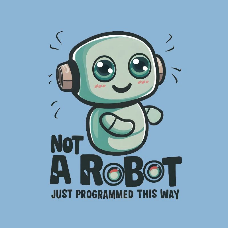 Not a Robot, Just Programmed This Way