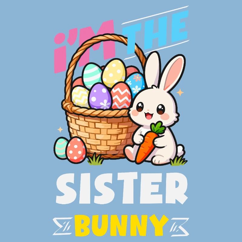 Happy Easter Sweet Easter Bunny Egg Hunt Easter Eggs