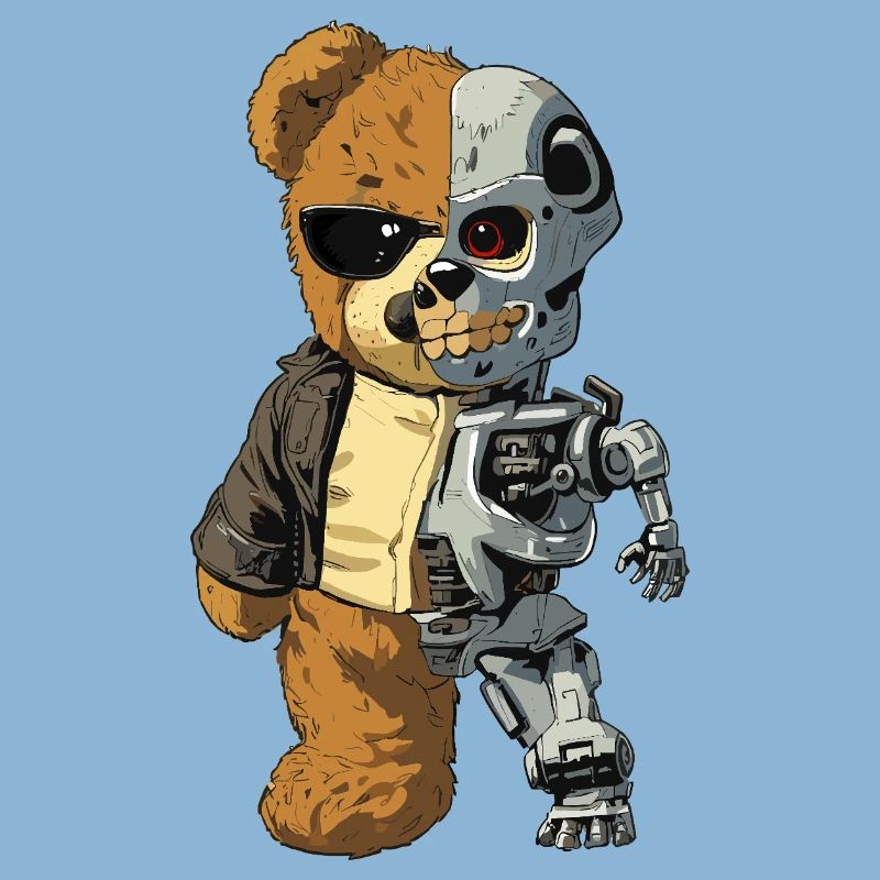 Bear Robot Cyborg