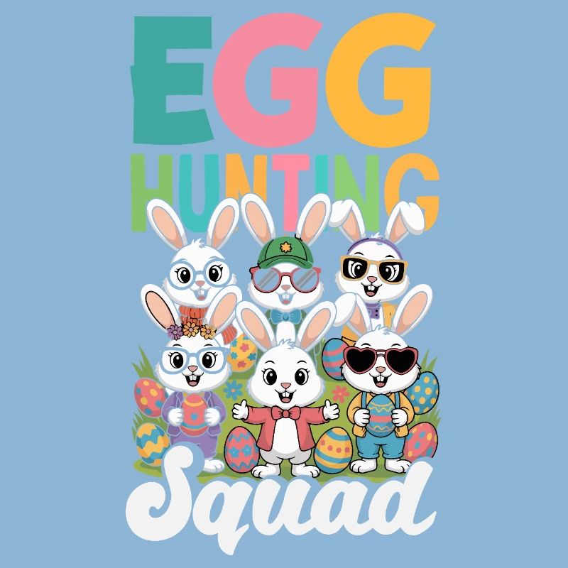 Happy Easter Sweet Easter Bunny Egg Hunt Easter Eggs