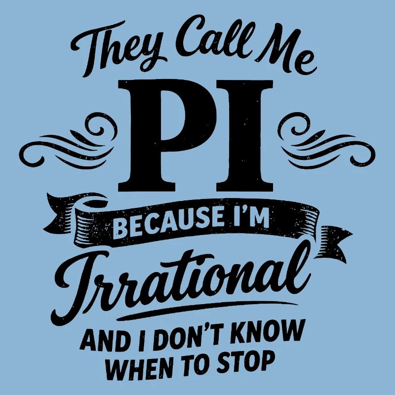 They Call Me Pi Because I'm Irrational Math Spruc