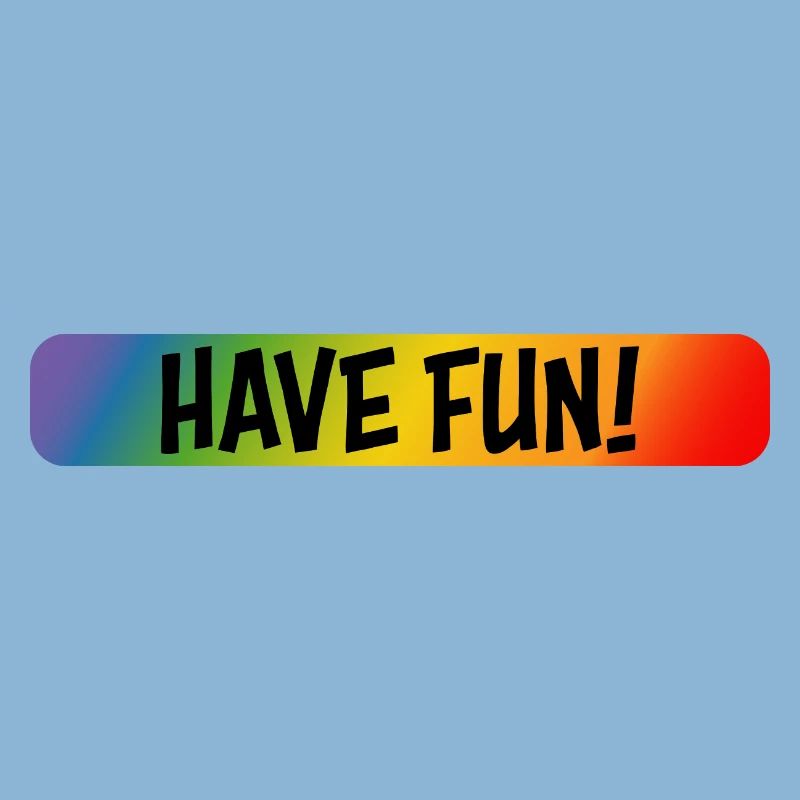 rainbow have fun