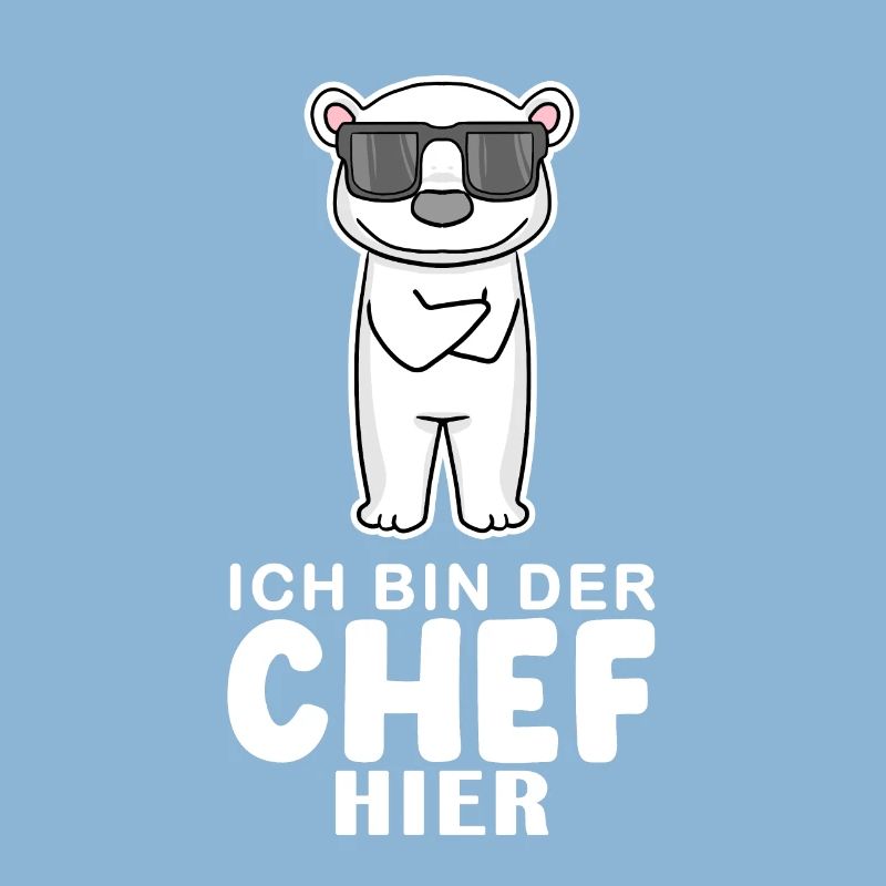 Cool Eisbär Chef Spruch