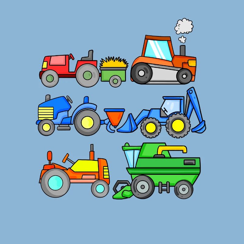 Construction site vehicles