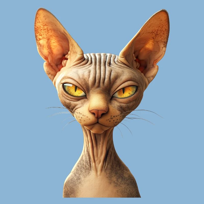 Chat Sphynx Chat Sphynx Chat Canadien Mignon Sphinx