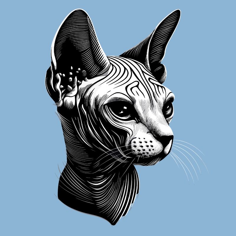 Chat Sphynx Chat Sphynx Chat Canadien Mignon Sphinx