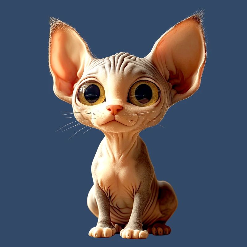 Chat Sphynx Chat Sphynx Chat Canadien Mignon Sphinx