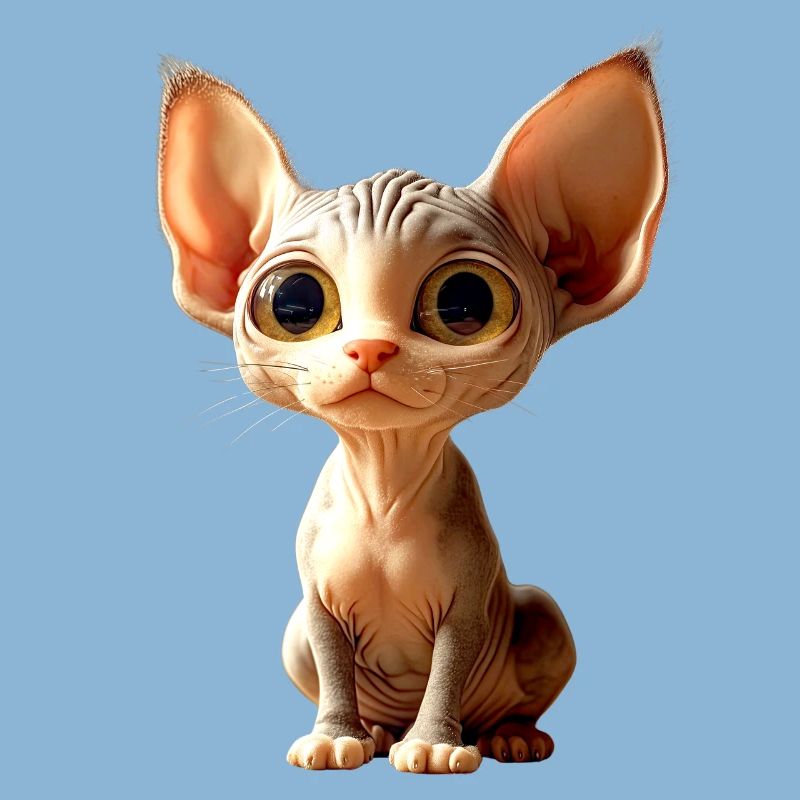 Chat Sphynx Chat Sphynx Chat Canadien Mignon Sphinx