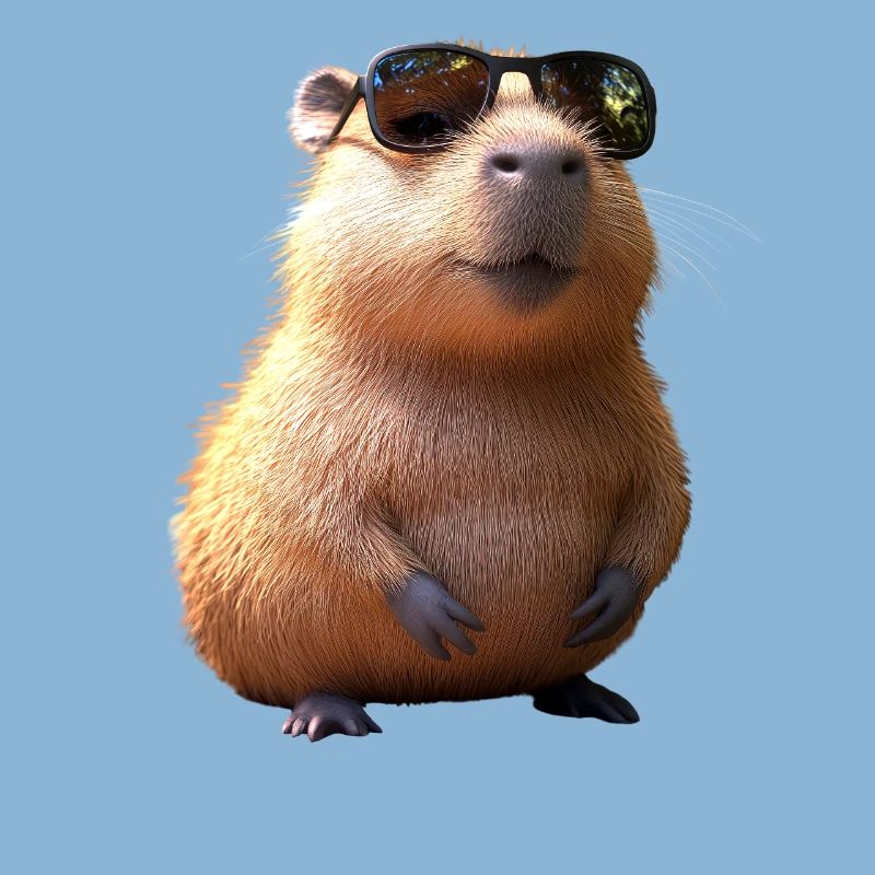 Capybara Be Capy Capybara Funny Capybara