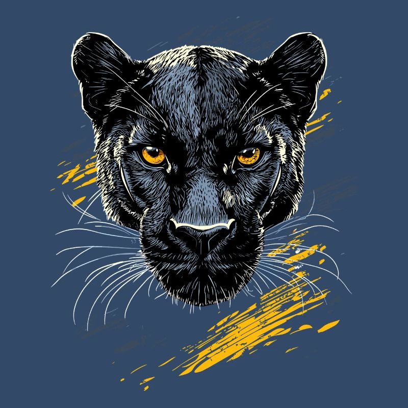 Panthère Léopard Grand Chat Mignon Gros Chat Panter