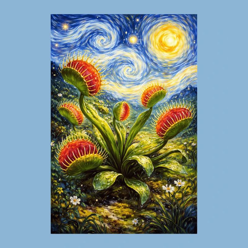 Venus Flytrap Starry Night
