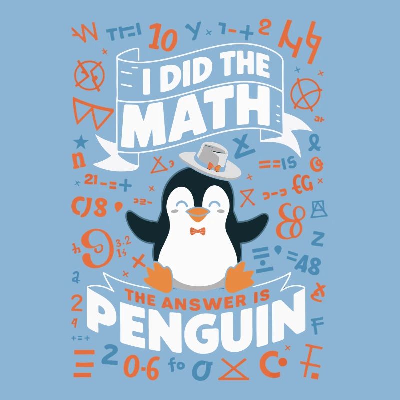 Math Penguin: The Answer Is Penguin