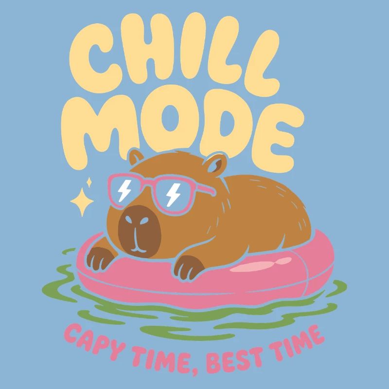 Mode Chill Capybara Pas d’urgence