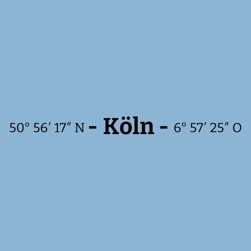Coordinates Cologne