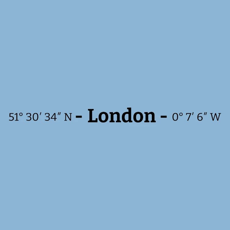 London coordinates