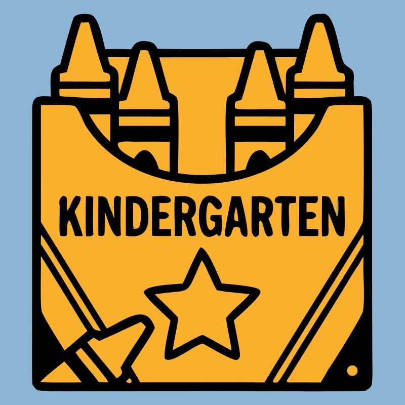 Crayons Kindergarten Logo