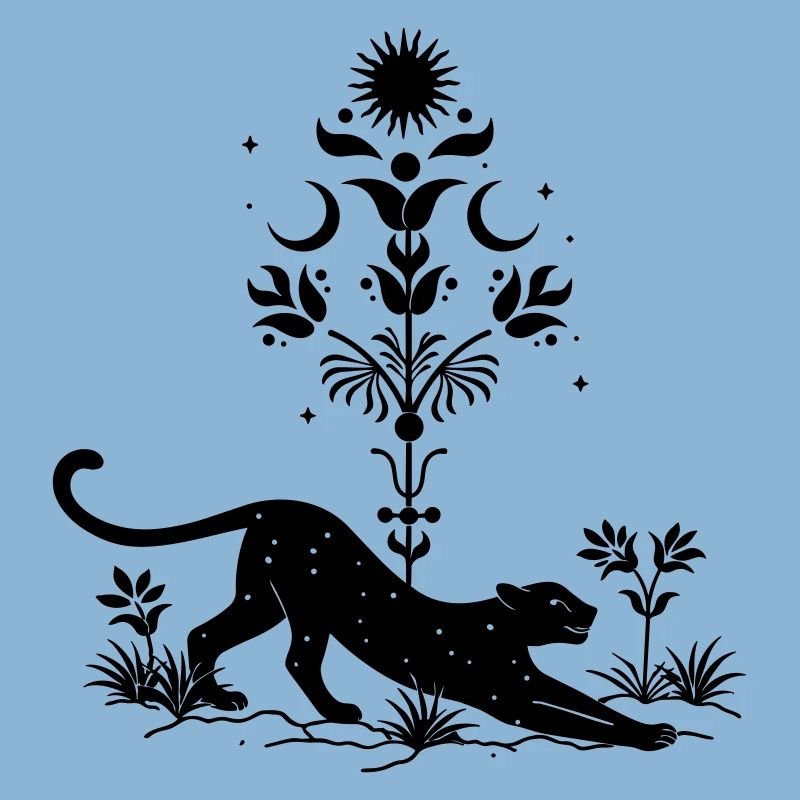 Cosmic Leopard Boho