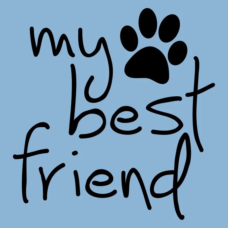 Slagon, mein bester Freund, ich liebe meinen Hund oder meine Katze