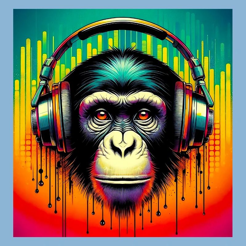 Schimpansen-Affe