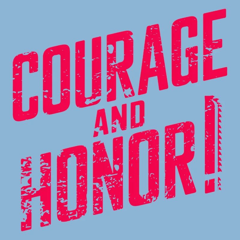 Courage and Honor Epic Marine Code scifi Space.