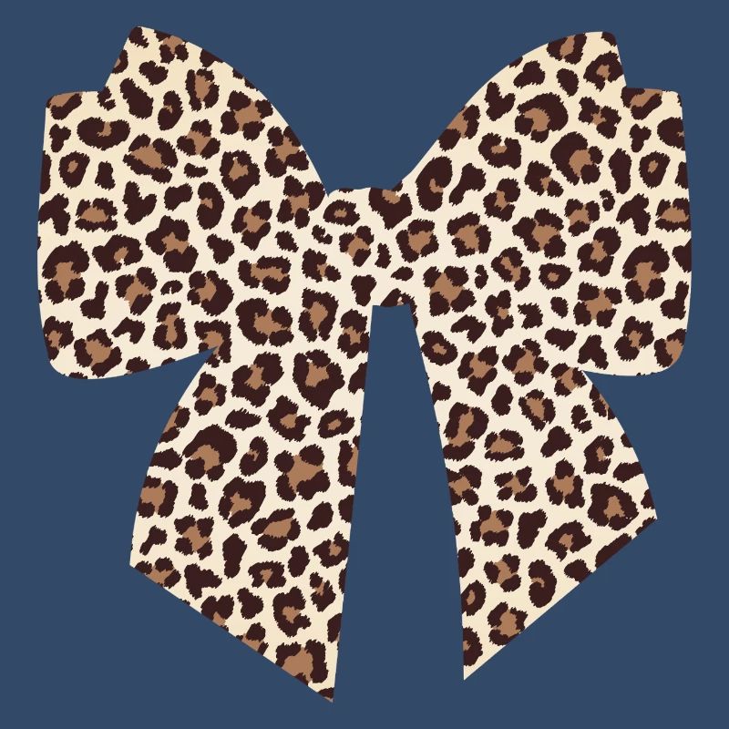 Leopard bow gift idea