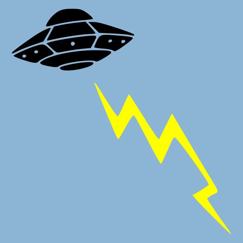 Invasion d’OVNIs, attaque éclair Vector extraterrestre