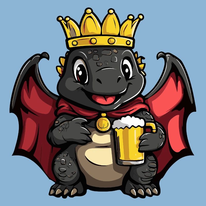 Dinosaur Stegosaurus Beer King