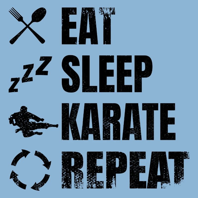 Routine de karatéka