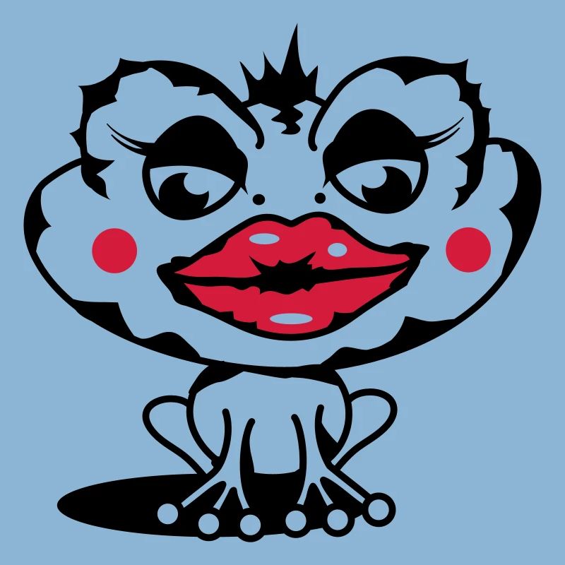 A toad with a thick lip