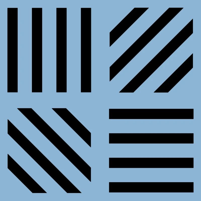 graphic stripe pattern