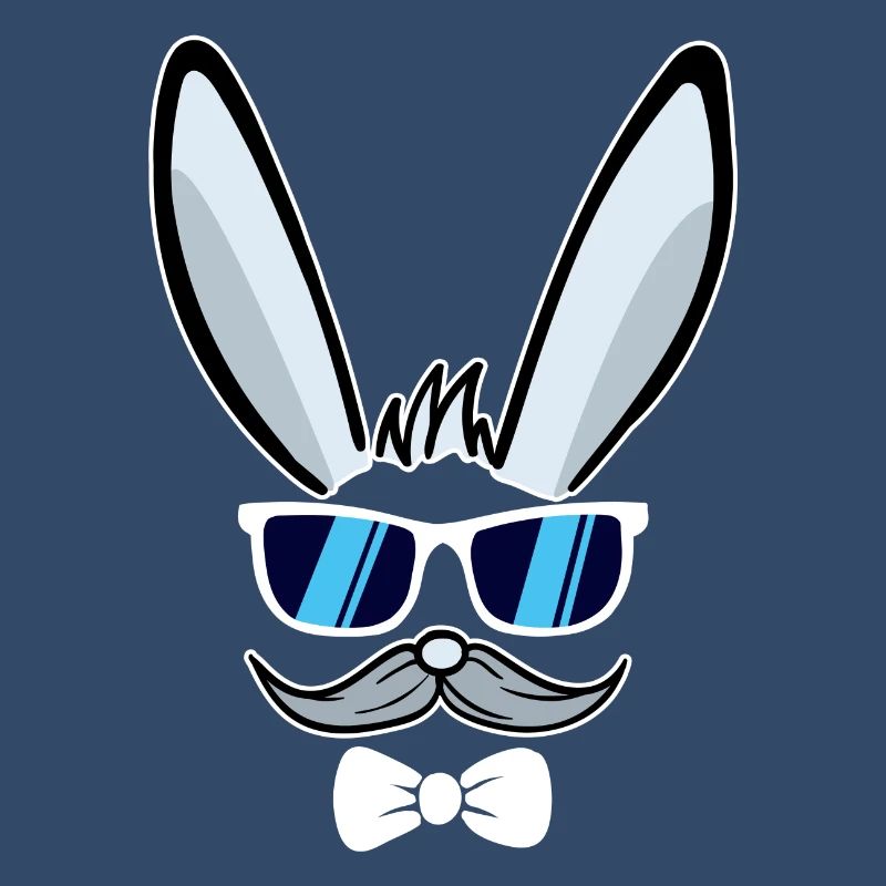 He | Easter bunny face Easter bunny Happy Easter
