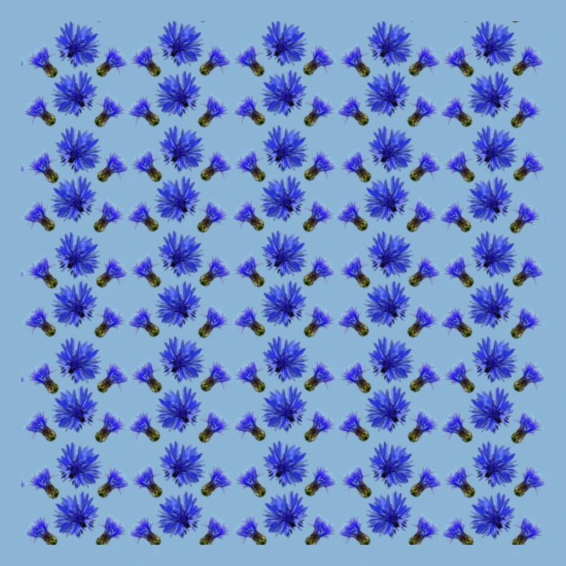 Cornflower Pattern, Gift Woman
