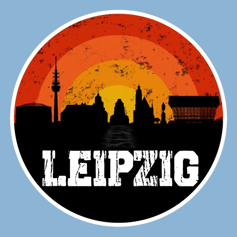 Leipzig Skyline